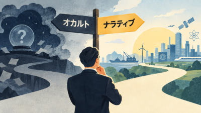 ナラティブか、オカルトか
